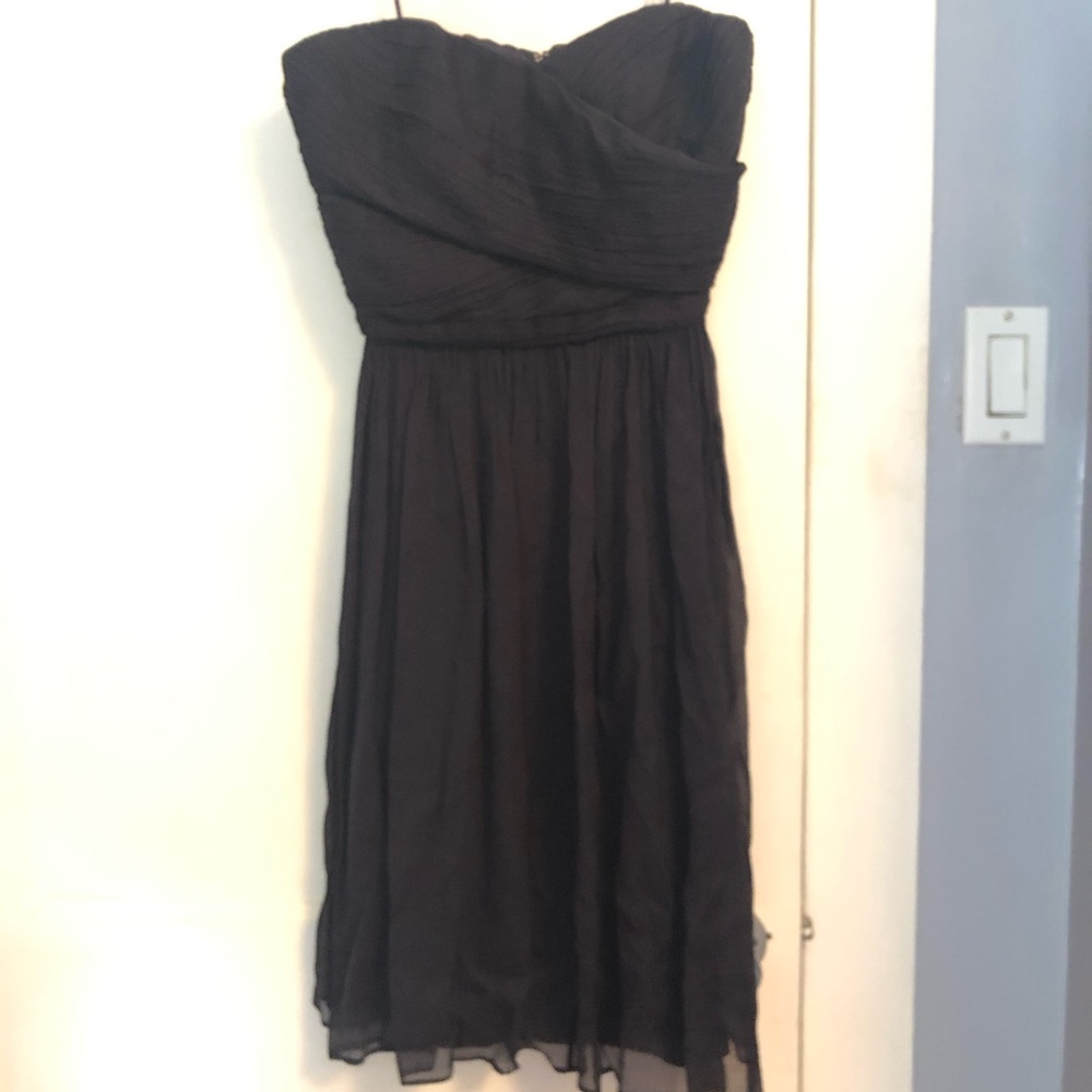 J. Crew knee-length chiffon dress